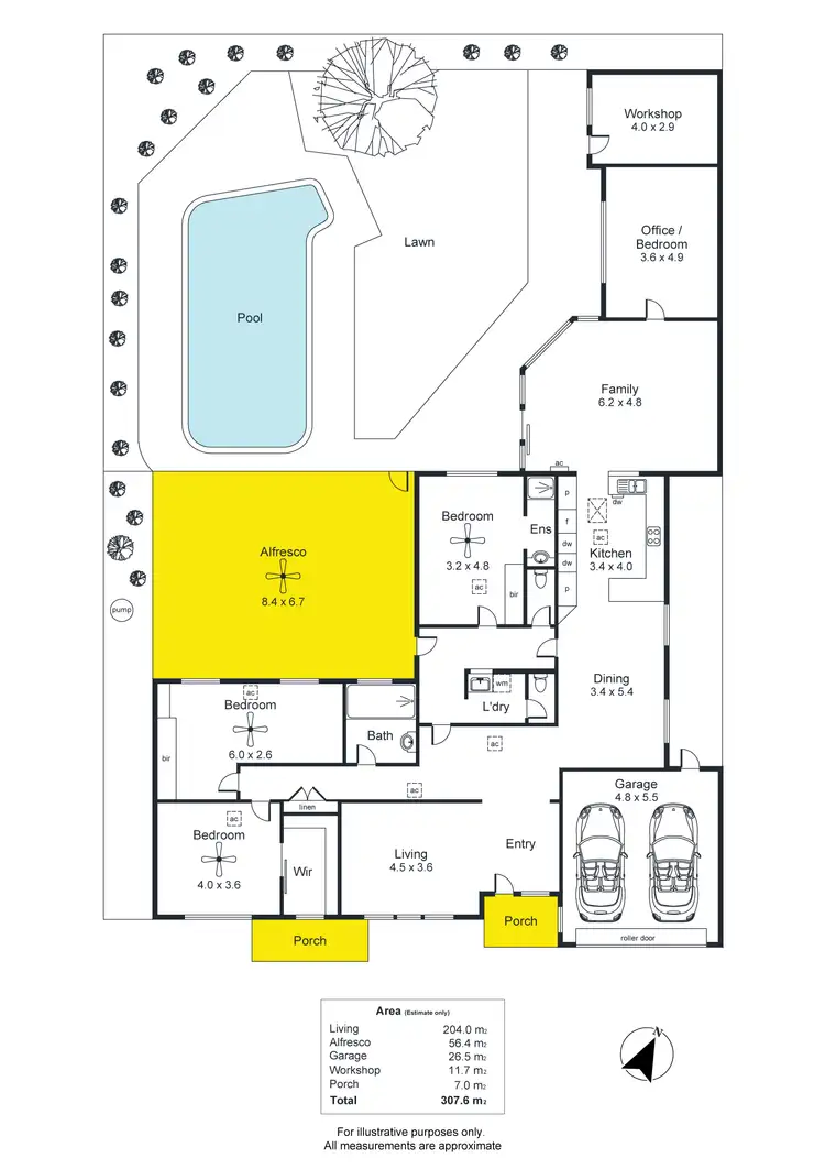 Floorplan of Homely house listing, 9 Carlo Street, Kidman Park SA 5025
