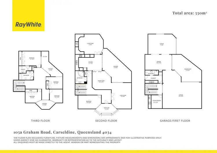 Floorplan of Homely house listing, 105A Graham Road, Carseldine QLD 4034