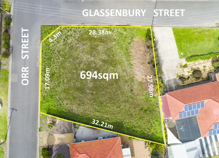 Floorplan of Homely land listing, 7 Orr Street, Goolwa Beach SA 5214