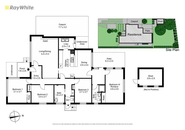 Floorplan of Homely house listing, 25 Samada Street, Notting Hill VIC 3168