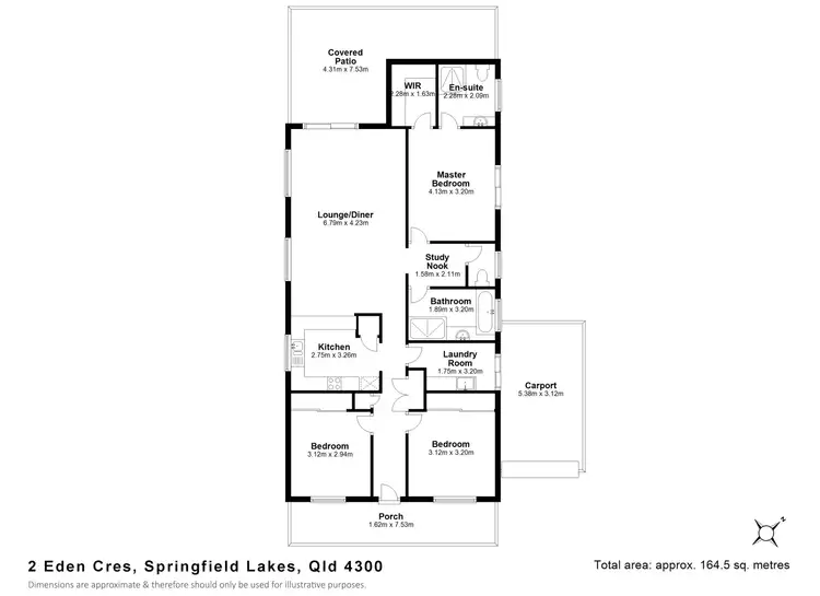 Floorplan of Homely house listing, 2 Eden Crescent, Springfield Lakes QLD 4300