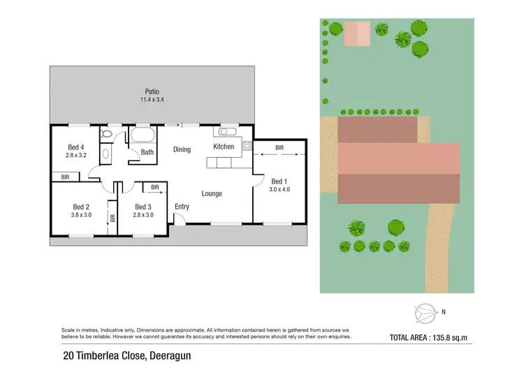 Floorplan of Homely house listing, 20 Timberlea Close, Deeragun QLD 4818