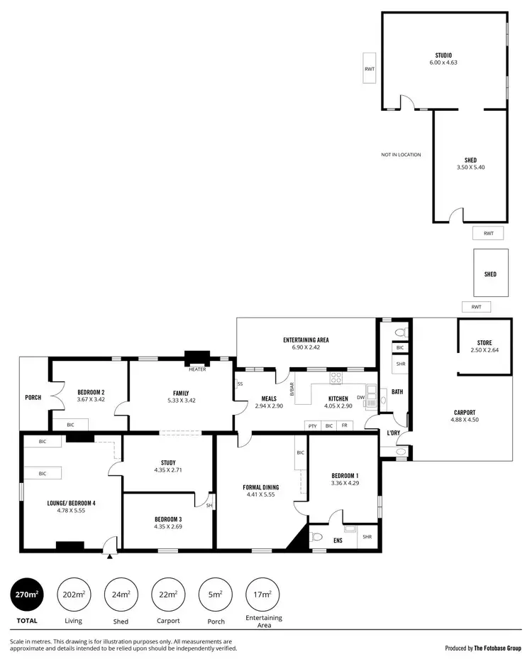 Floorplan of Homely house listing, 21 Druids Avenue, Mount Barker SA 5251