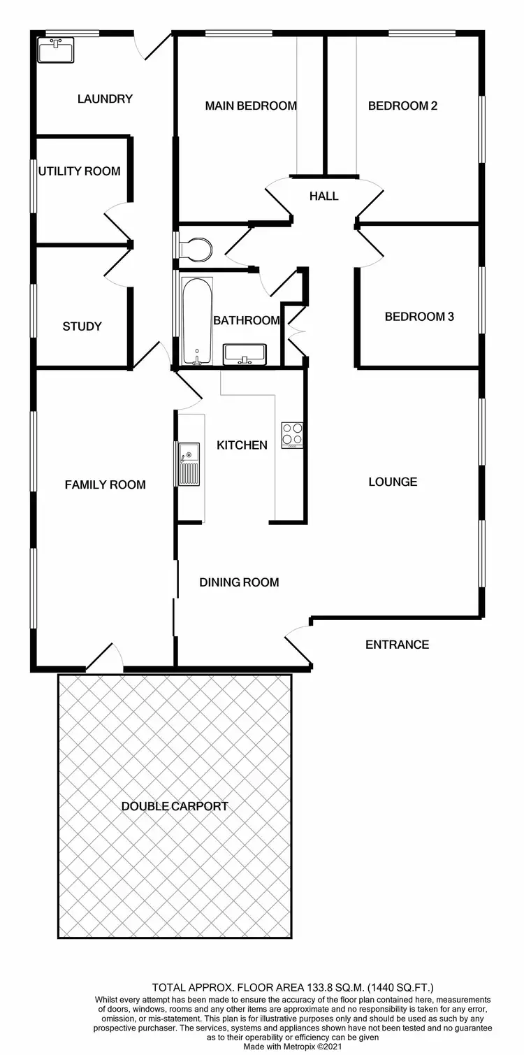 Floorplan of Homely house listing, 2 Alsop Drive, Heatley QLD 4814