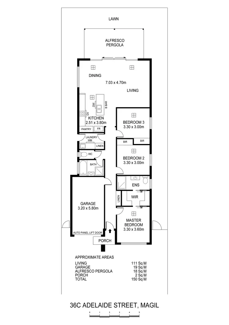 Floorplan of Homely house listing, 36c Adelaide Street, Magill SA 5072