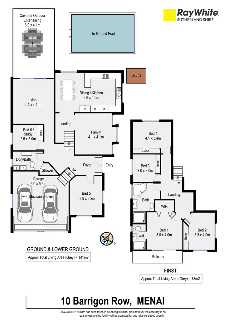 Floorplan of Homely house listing, 10 Barrigon Row, Menai NSW 2234