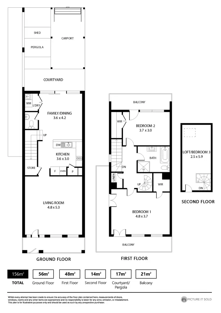 Floorplan of Homely house listing, 284 Carrington Street, Adelaide SA 5000