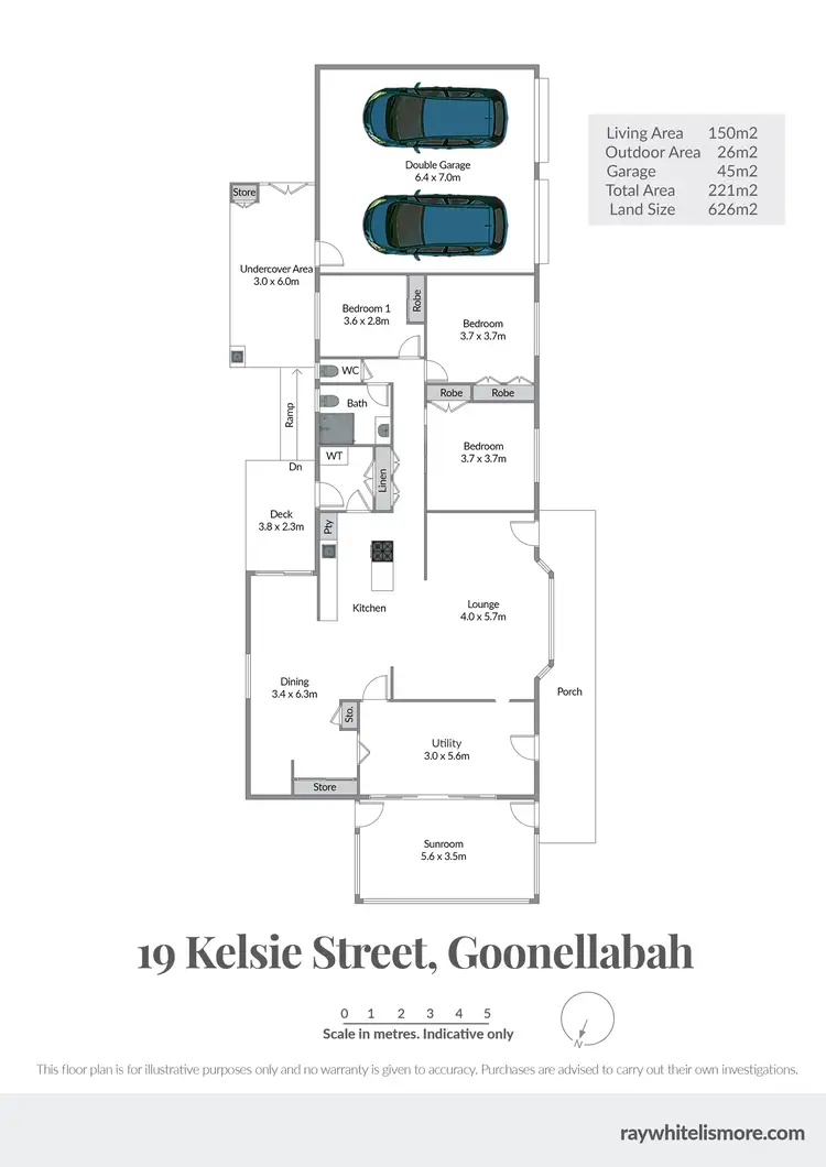 Floorplan of Homely house listing, 19 Kelsie Street, Goonellabah NSW 2480