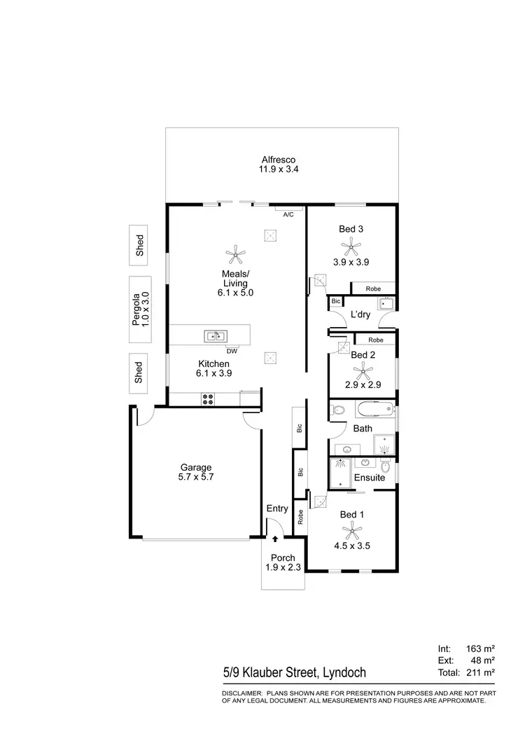 Floorplan of Homely house listing, 5/9 Klauber Street (Tree Top Lane), Lyndoch SA 5351