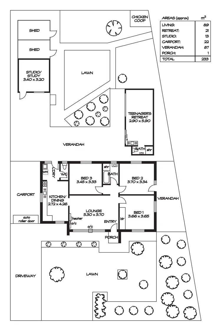 Floorplan of Homely house listing, 17 Jersey Avenue, Kilburn SA 5084