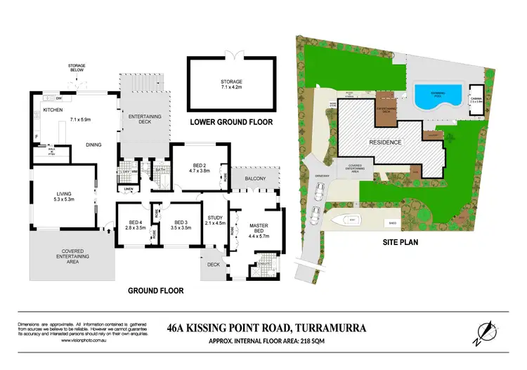 Floorplan of Homely house listing, 46A Kissing Point Road, Turramurra NSW 2074