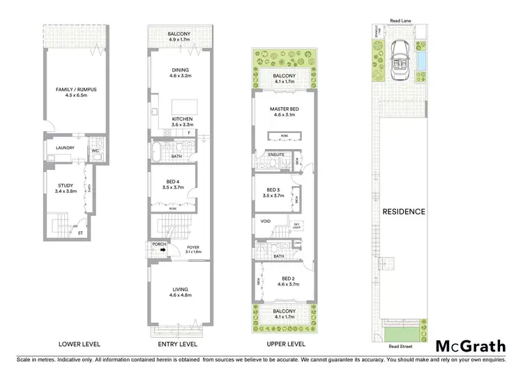 Floorplan of Homely house listing, 25 Read Street, Bronte NSW 2024