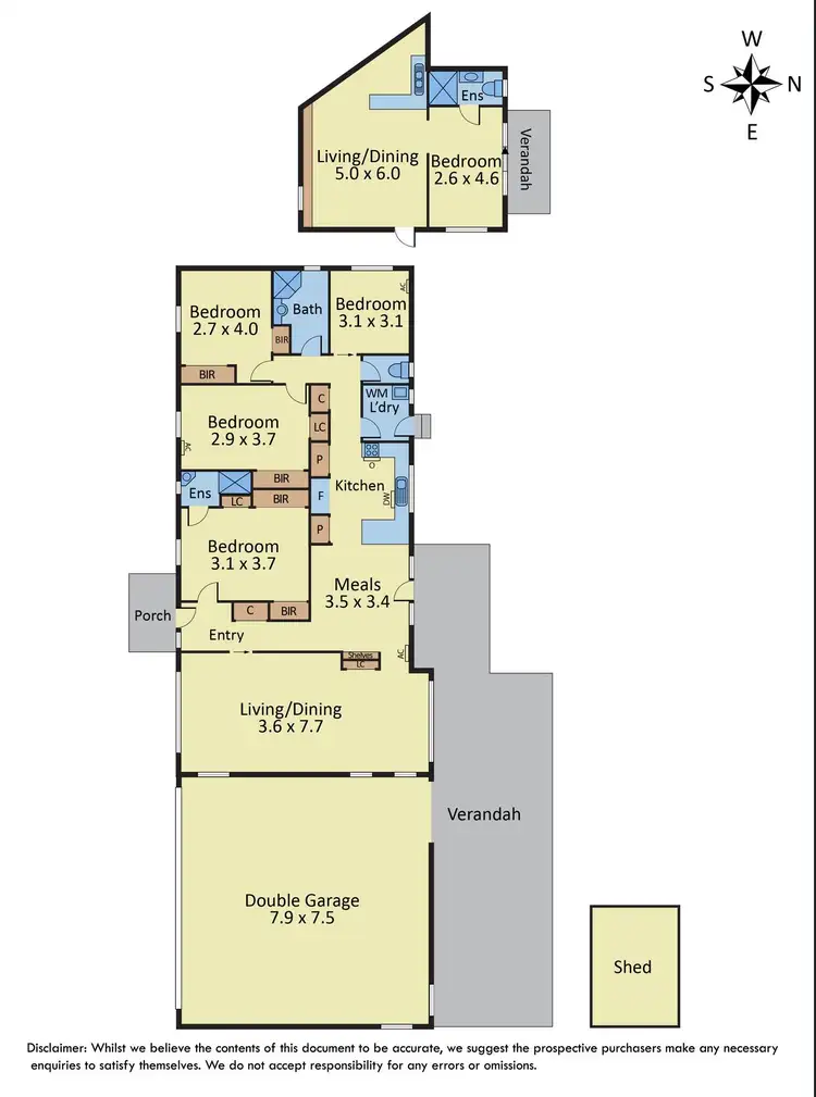 Floorplan of Homely house listing, 5 Wilfred Court, Glen Waverley VIC 3150