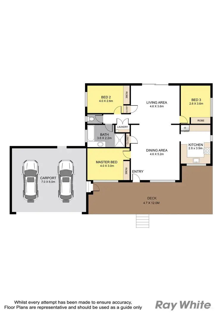 Floorplan of Homely house listing, 6 River Gum Close, Fitzgibbon QLD 4018