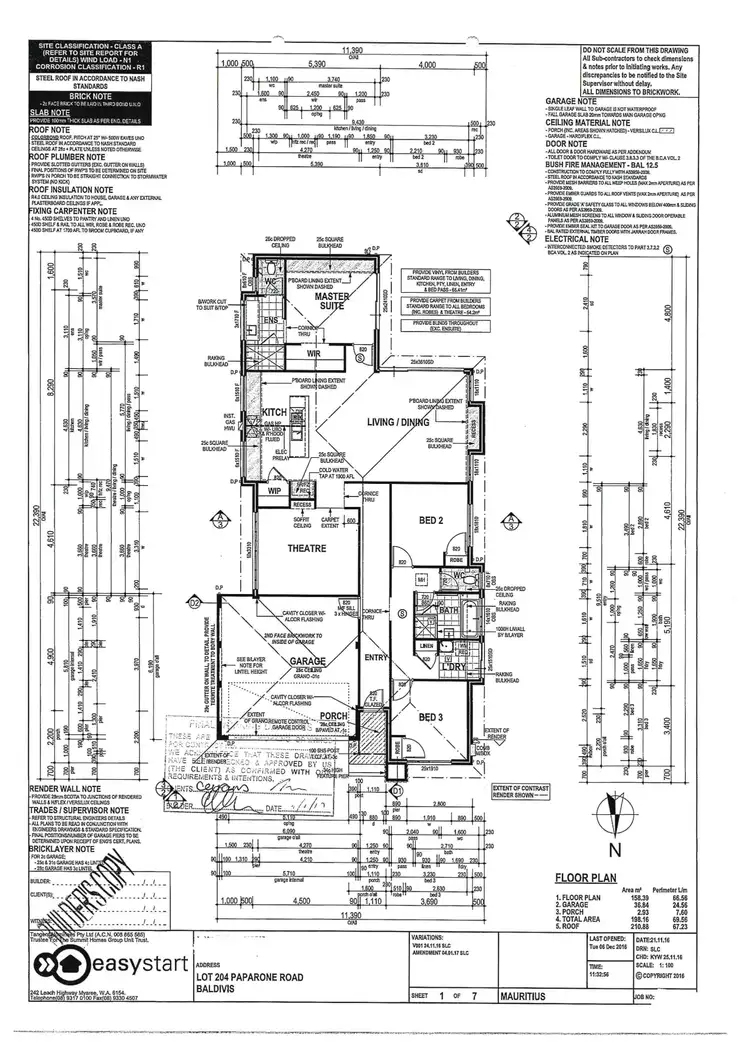 Floorplan of Homely house listing, 12 Paparone Road, Baldivis WA 6171