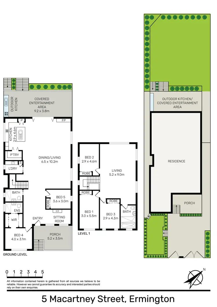 Floorplan of Homely house listing, 5 Macartney Street, Ermington NSW 2115