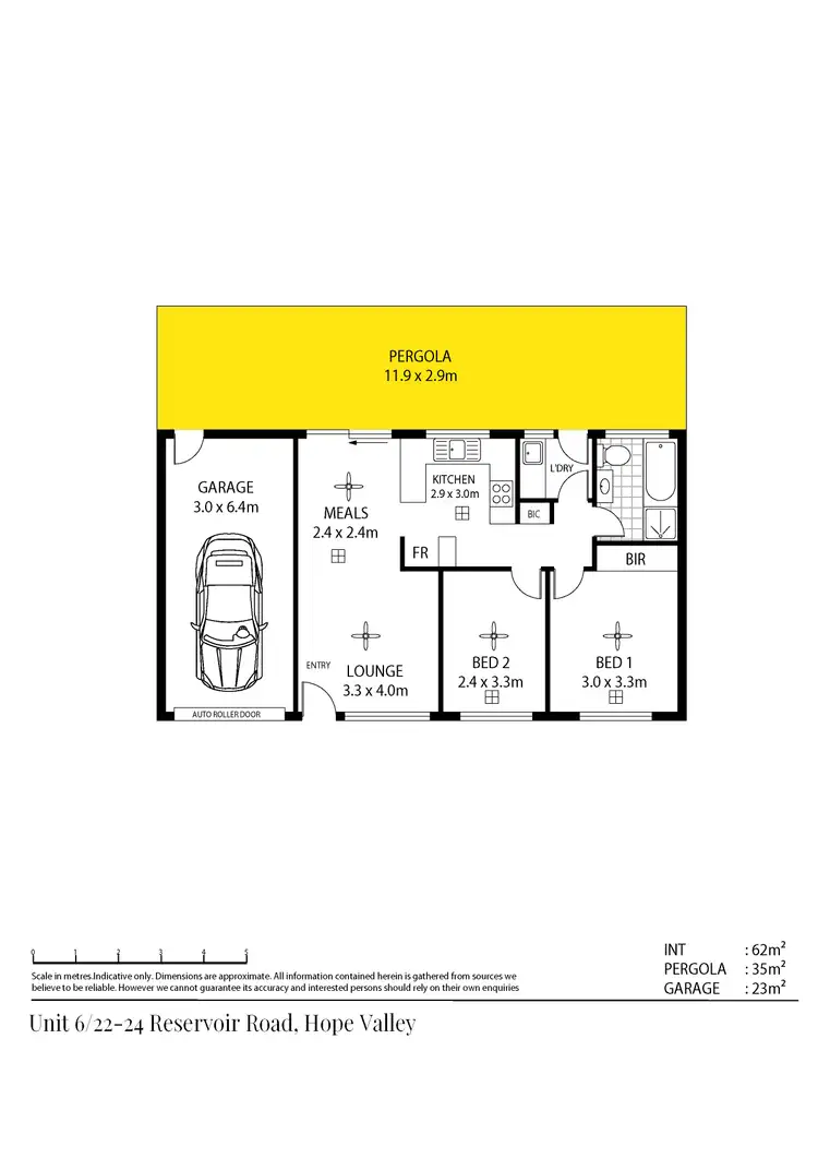Floorplan of Homely house listing, 6/22-24 Reservoir Road, Hope Valley SA 5090