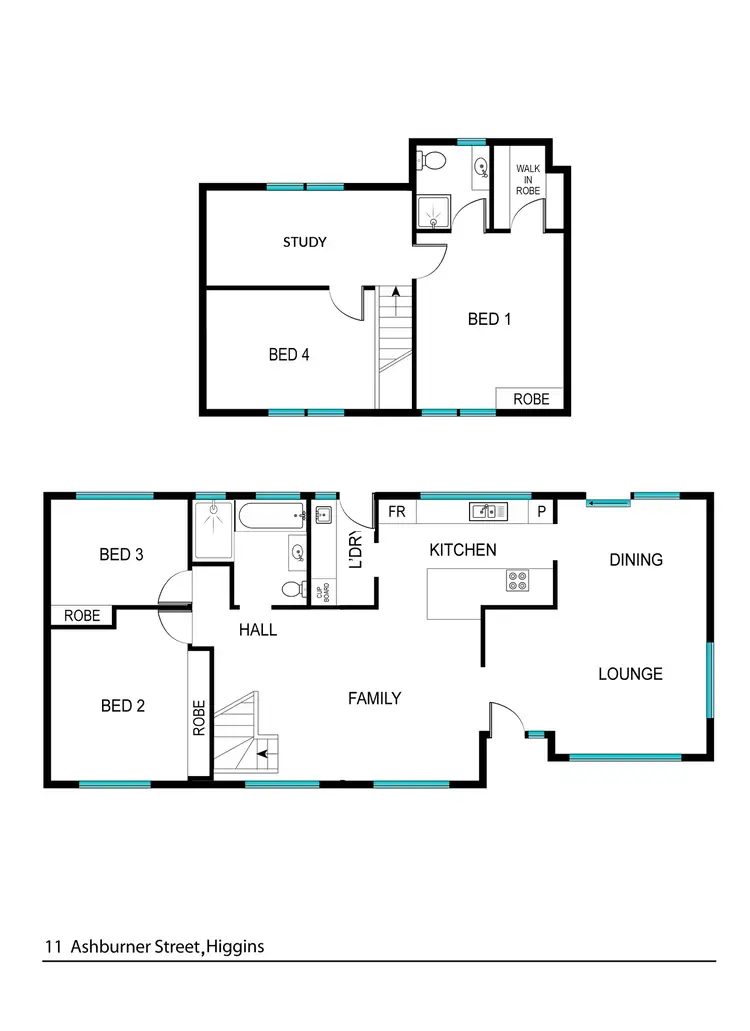 Floorplan of Homely house listing, 11 Ashburner Street, Higgins ACT 2615