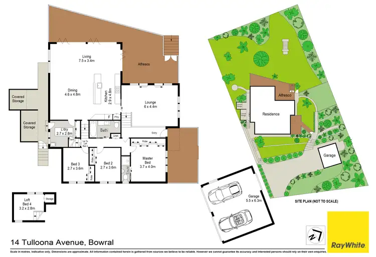 Floorplan of Homely house listing, 14 Tulloona Avenue, Bowral NSW 2576