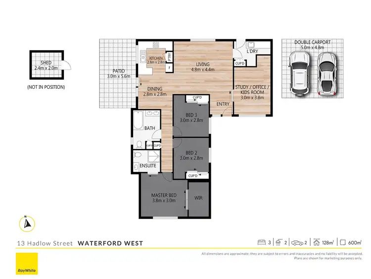 Floorplan of Homely house listing, 13 Hadlow Street, Waterford West QLD 4133
