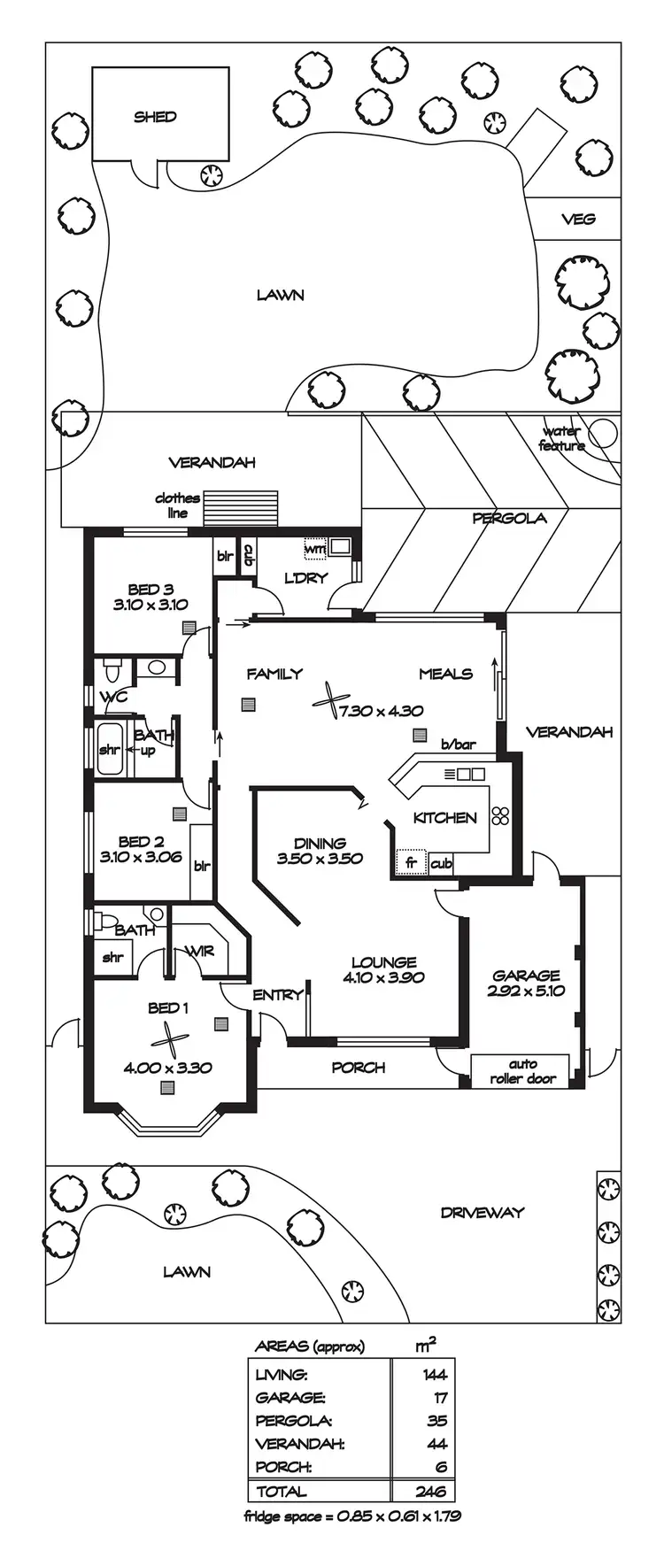 Floorplan of Homely house listing, 20 Field Street, Oakden SA 5086