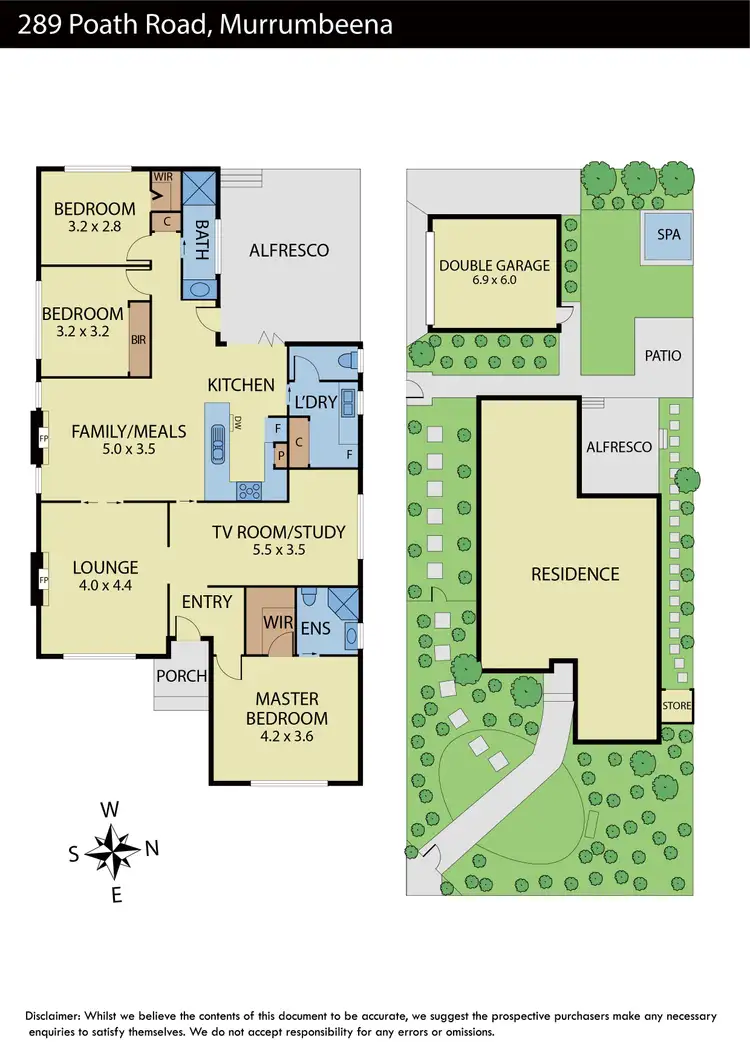 Floorplan of Homely house listing, 289 Poath Road, Murrumbeena VIC 3163
