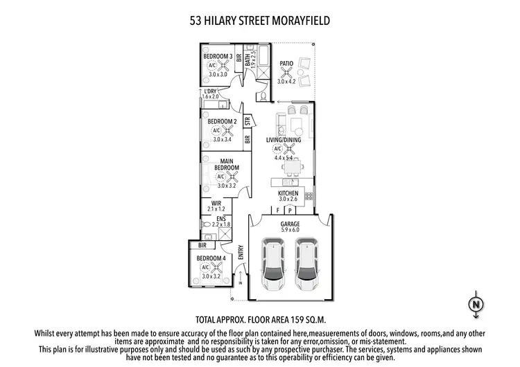 Floorplan of Homely house listing, 53 Hilary Street, Morayfield QLD 4506
