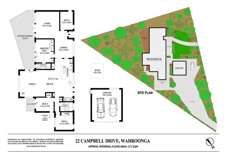 Floorplan of Homely house listing, 22 Campbell Drive, Wahroonga NSW 2076