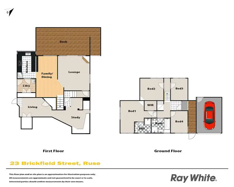 Floorplan of Homely house listing, 23 Brickfield Street, Ruse NSW 2560