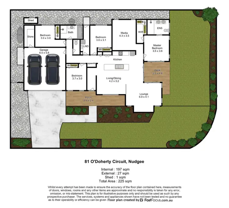 Floorplan of Homely house listing, 81 O'Doherty Circuit, Nudgee QLD 4014