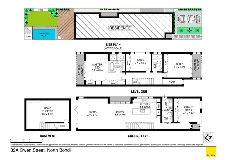 Floorplan of Homely house listing, 32A Owen Street, North Bondi NSW 2026