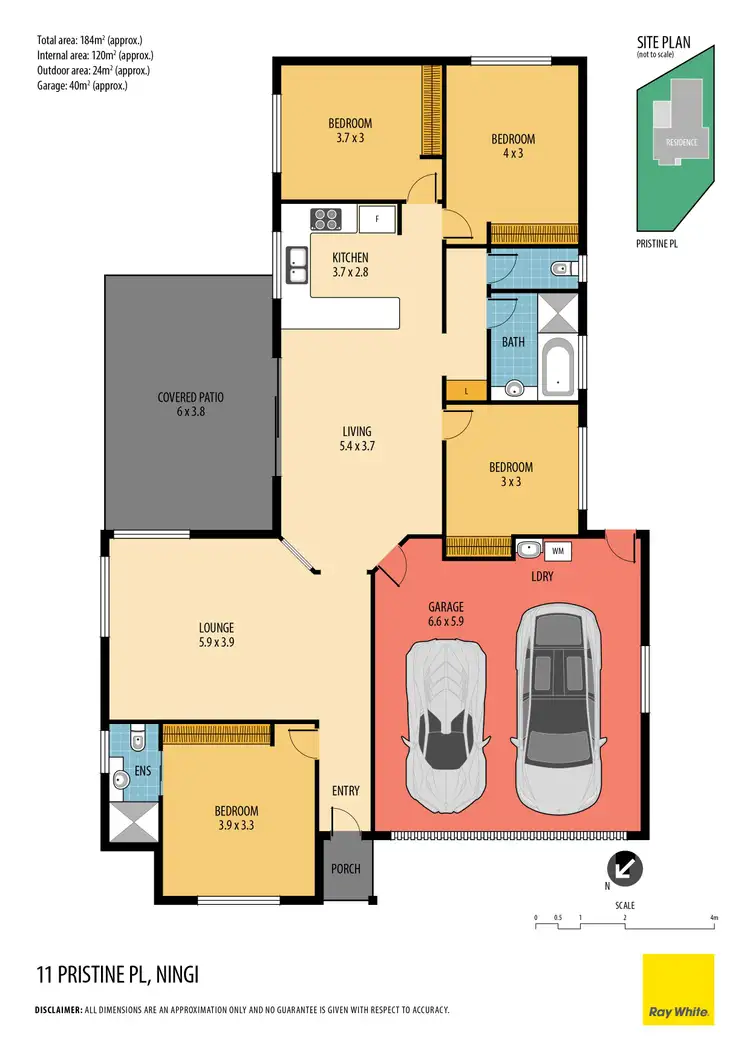 Floorplan of Homely house listing, 11 Pristine Place, Ningi QLD 4511