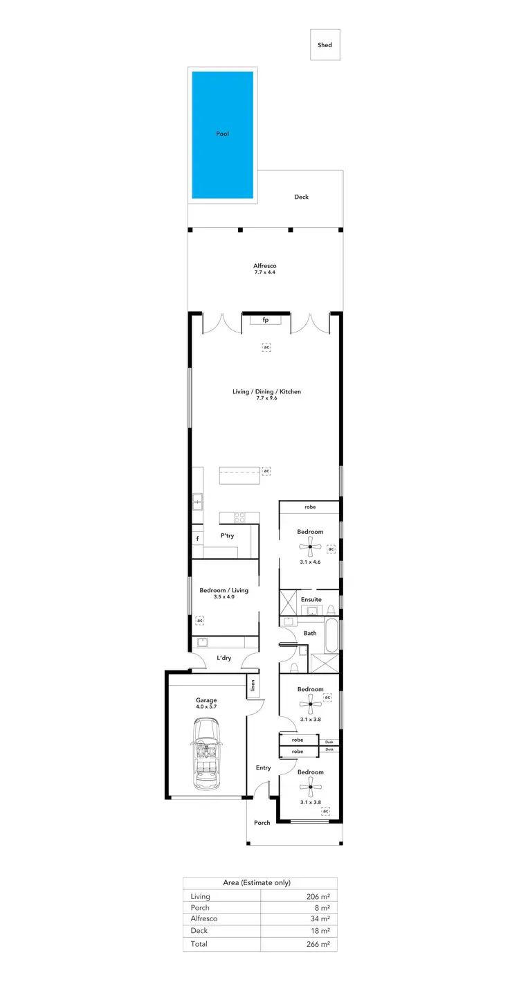 Floorplan of Homely house listing, 10 Howard Street, Underdale SA 5032