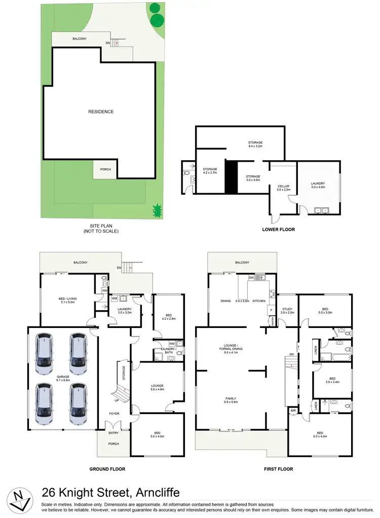 Floorplan of Homely house listing, 26 Knight Street, Arncliffe NSW 2205
