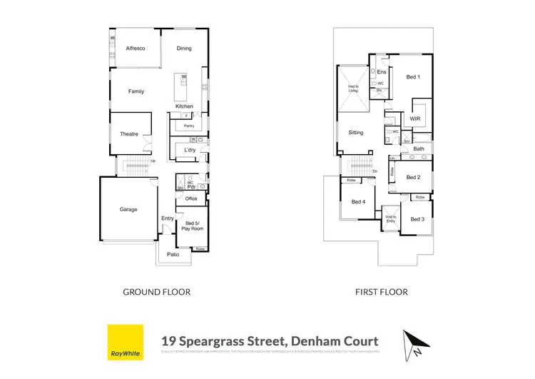 Floorplan of Homely house listing, 19 Speargrass Street, Denham Court NSW 2565