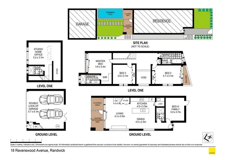 Floorplan of Homely house listing, 18 Ravenswood Avenue, Randwick NSW 2031