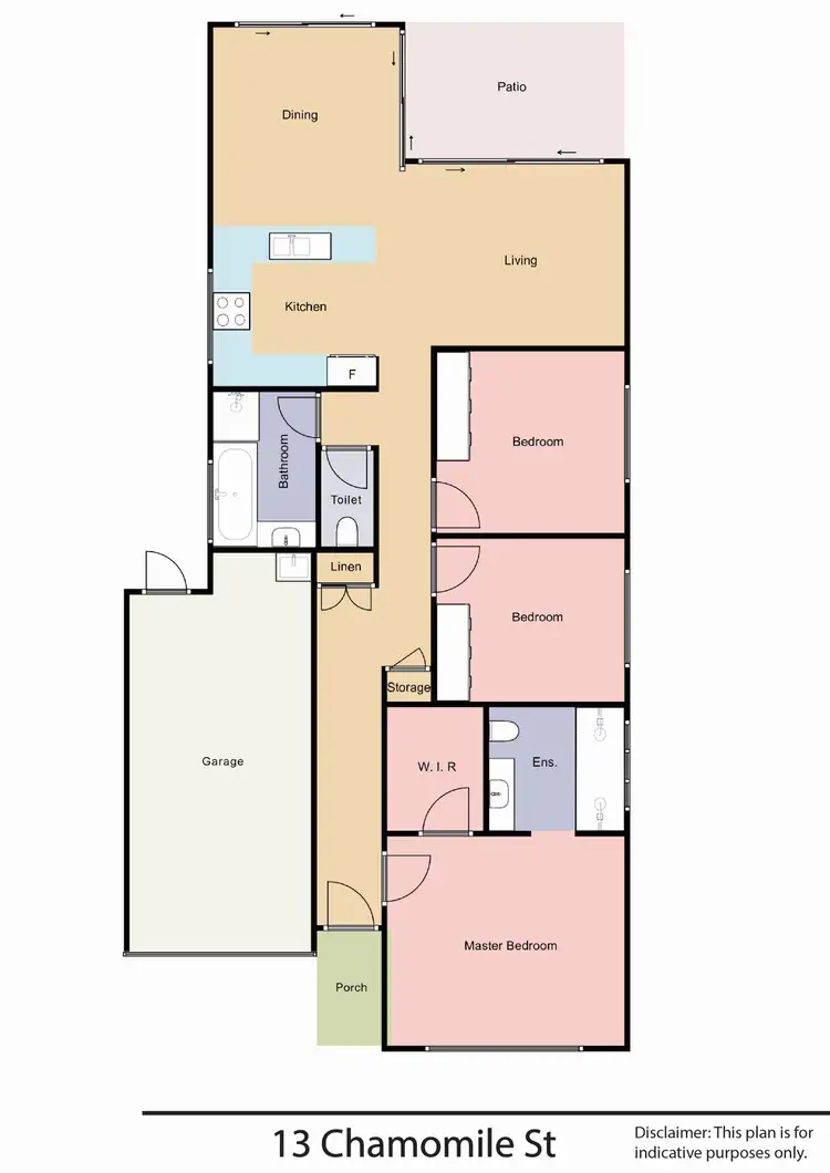 Floorplan of Homely house listing, 13 Chamomile Street, Griffin QLD 4503