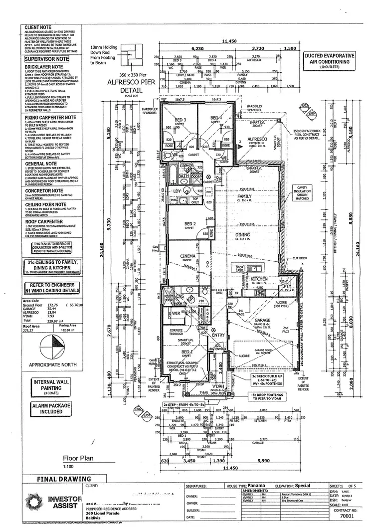 Floorplan of Homely house listing, 12 Lionel Parade, Baldivis WA 6171