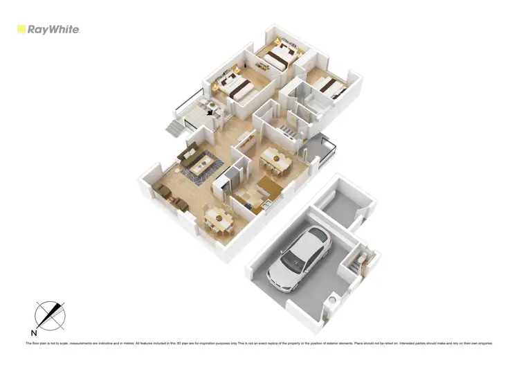 Floorplan of Homely house listing, 17 Teal Crescent, Lalor VIC 3075