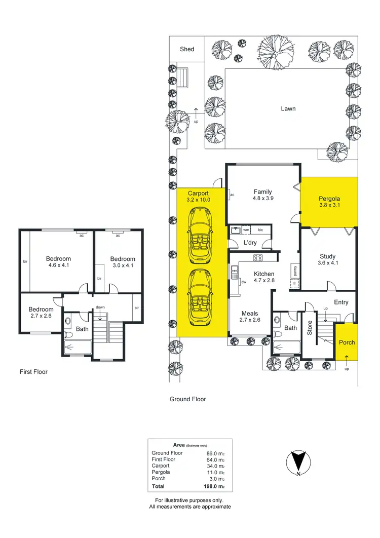 Floorplan of Homely house listing, 127 Cross Road, Hawthorn SA 5062