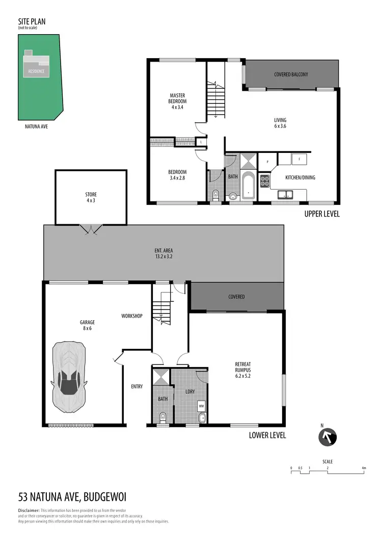 Floorplan of Homely house listing, 53 Natuna Avenue, Budgewoi NSW 2262