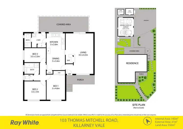Floorplan of Homely house listing, 103 Thomas Mitchell Road, Killarney Vale NSW 2261