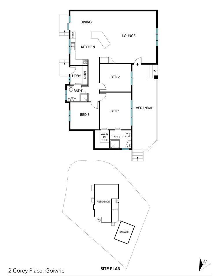Floorplan of Homely house listing, 2 Corey Place, Gowrie ACT 2904
