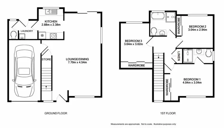 Floorplan of Homely townhouse listing, 5/10 Womberra Place, South Penrith NSW 2750