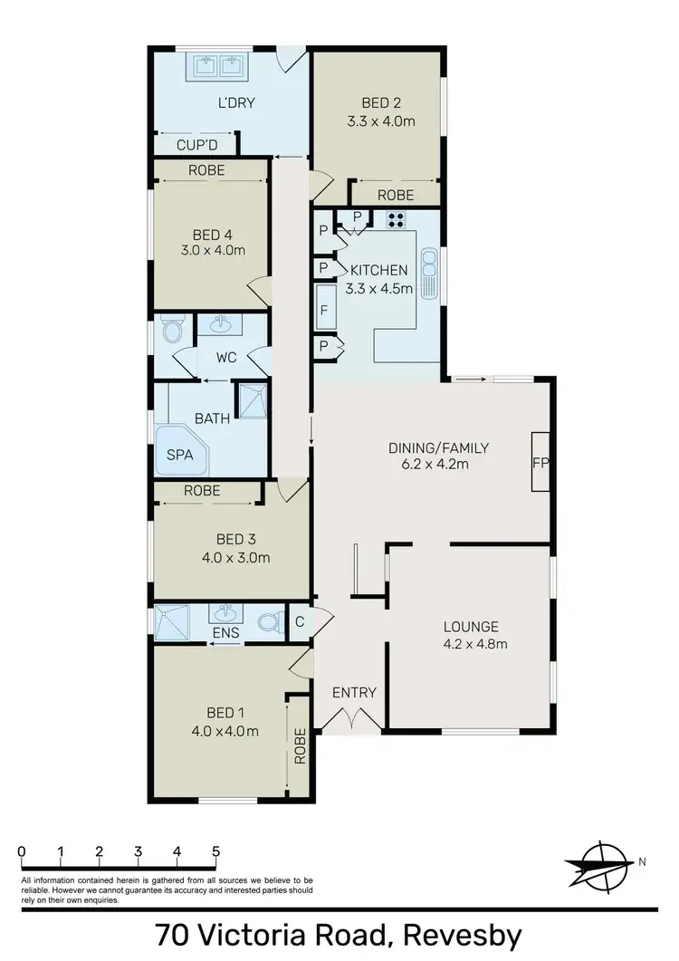 Floorplan of Homely house listing, 70 Victoria Street, Revesby NSW 2212