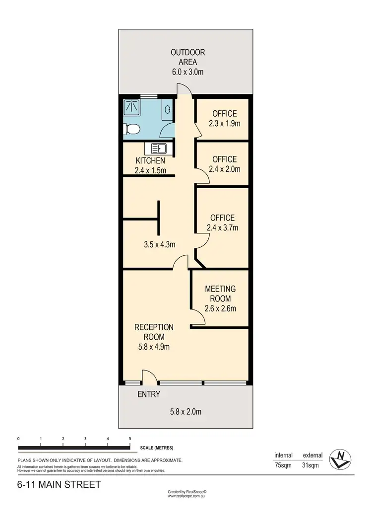Floorplan of Homely house listing, 6/11 Main Street, Samford Village QLD 4520