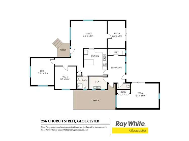 Floorplan of Homely house listing, 256 Church Street, Gloucester NSW 2422