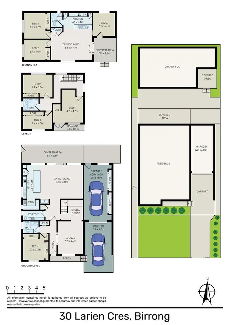 Floorplan of Homely house listing, 30 Larien Crescent, Birrong NSW 2143