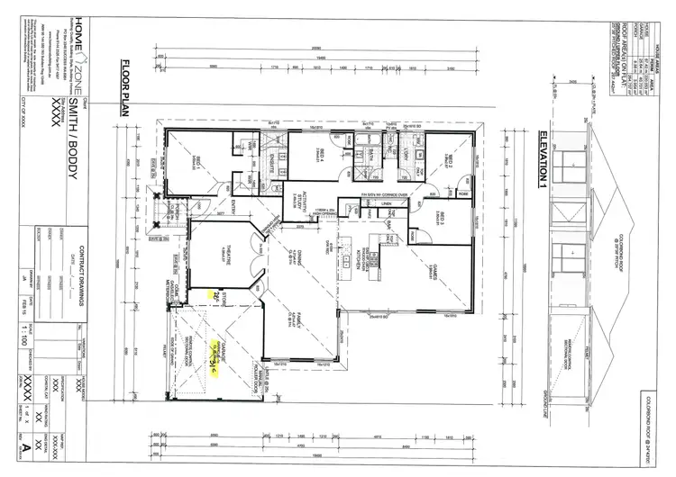 Floorplan of Homely house listing, 16 Camrose Parkway, Baldivis WA 6171