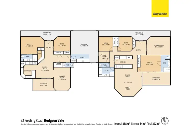 Floorplan of Homely house listing, 32 Freyling Road, Hodgson Vale QLD 4352